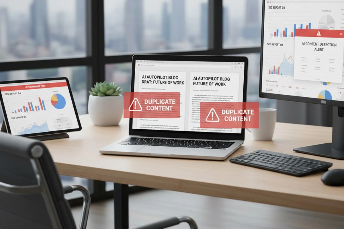 AI Autopilot: Warning Signs of Duplicate Content